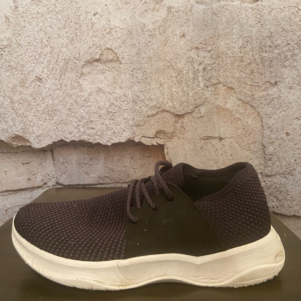 Vessi Womans Black Stretch Slip On Shoe